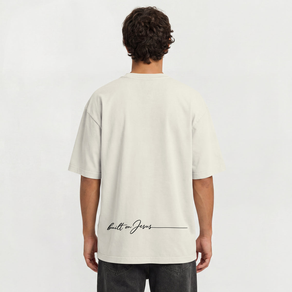 STAND FIRM Oversized Shirt (Front-&Backprint)