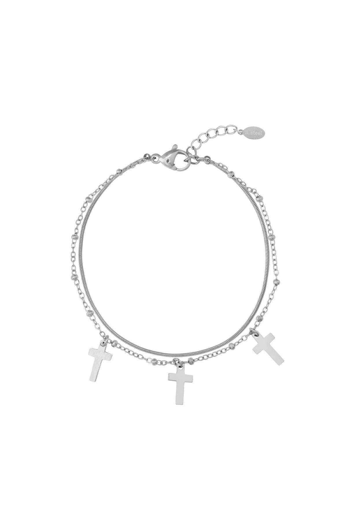   Charm Bracelets Cross Casual Daily Simple Series Women's jewelry