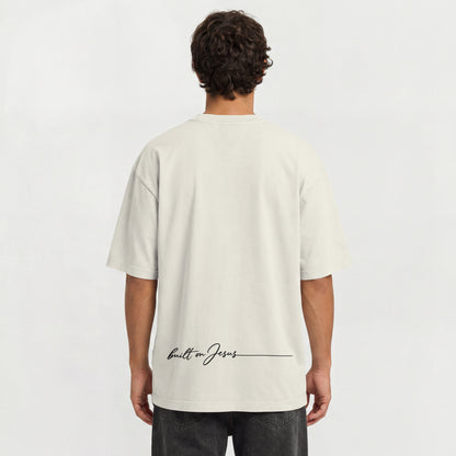 STAND FIRM Oversized Shirt (Front-&Backprint)
